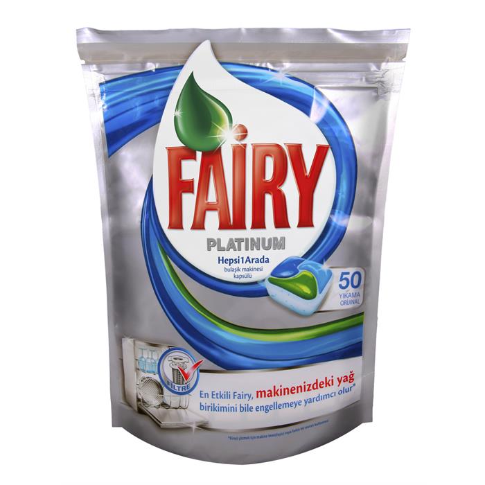 Fairy Platinum Bulaşık Makinesi Deterjanı Kapsülü Original 45 Yıkama