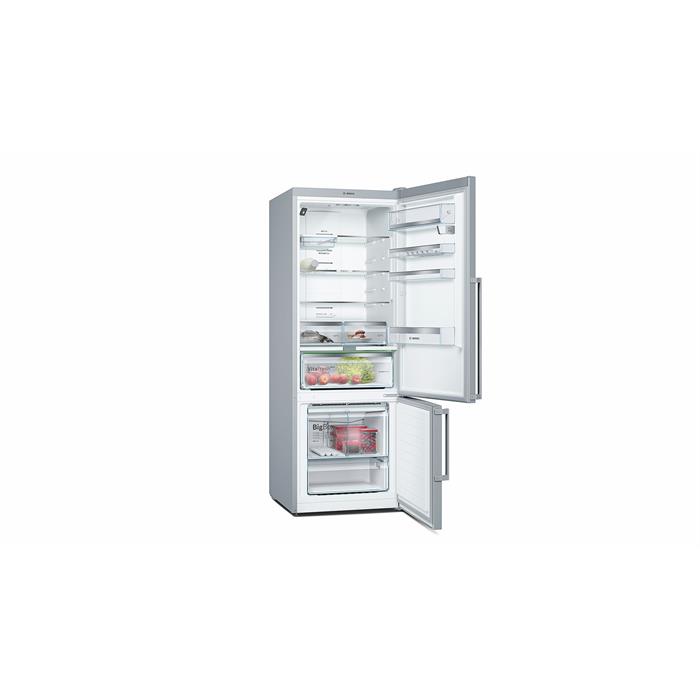 Bosch Serie | 6 KGN56HI30N NoFrost, Alttan donduruculu Buzdolabı İnox,  Home Connect, Kameralı A++