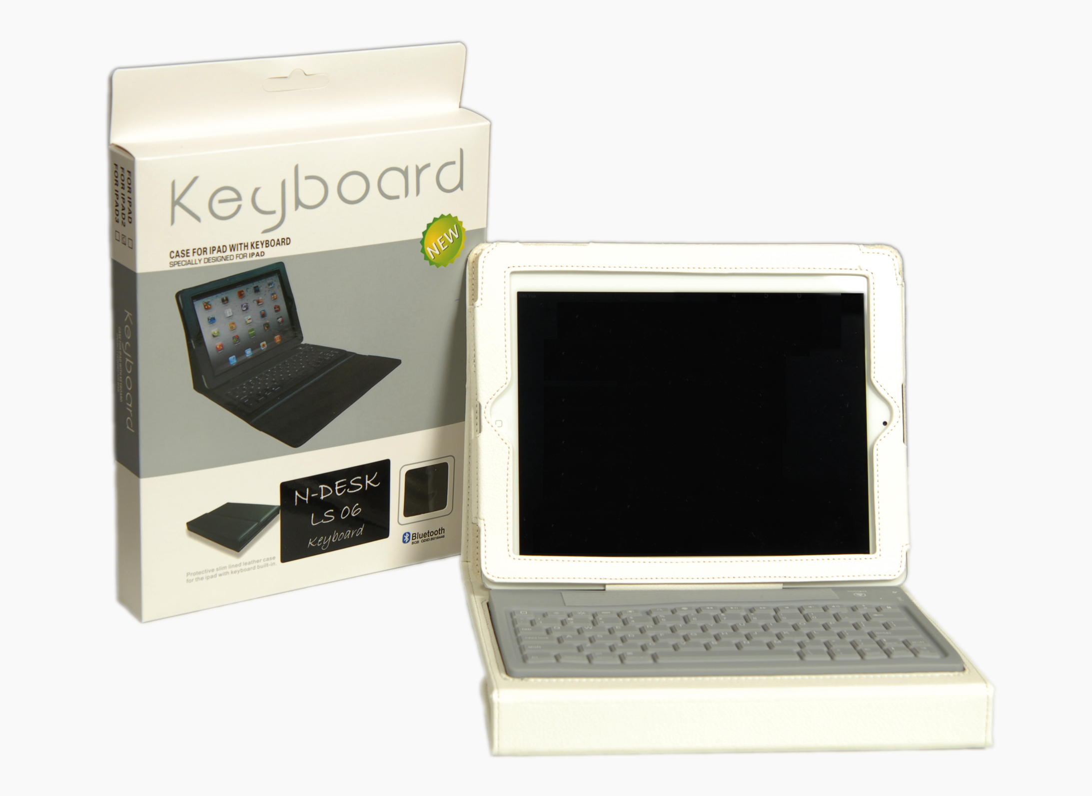 N-Desk LS06 Bluetooth iPad Klavyesi 
