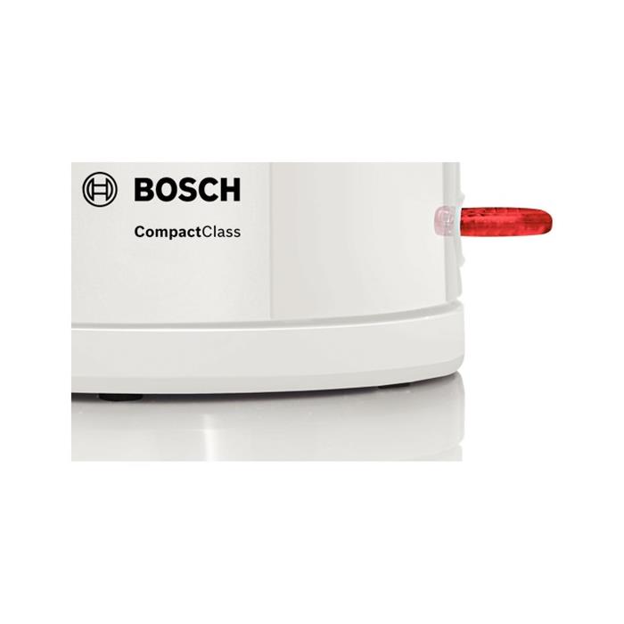 Bosch TWK3A011 Kablosuz paslanmaz çelik kettle CompactClass Krom / Açık gri