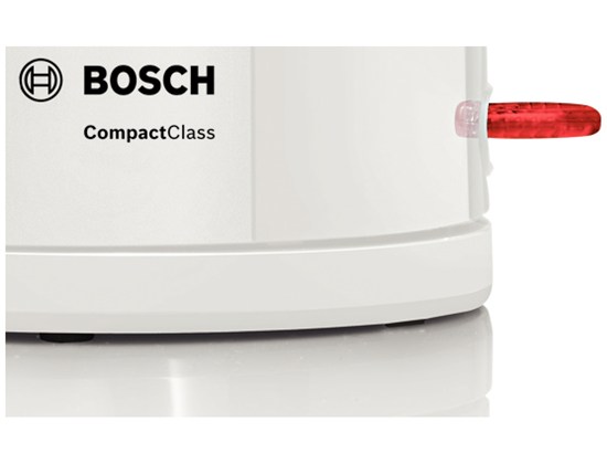 Bosch TWK3A011 Kablosuz paslanmaz çelik kettle CompactClass Krom / Açık gri