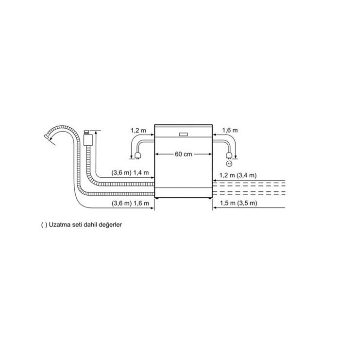 Bosch SMV68D00TR ActiveWater Bulaşık makinesi