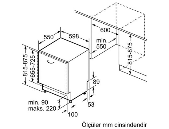 Bosch SMV68D00TR ActiveWater Bulaşık makinesi