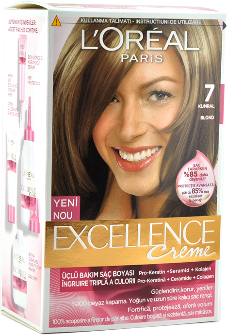 Loreal Excellence Kumral Saç Boyası 7