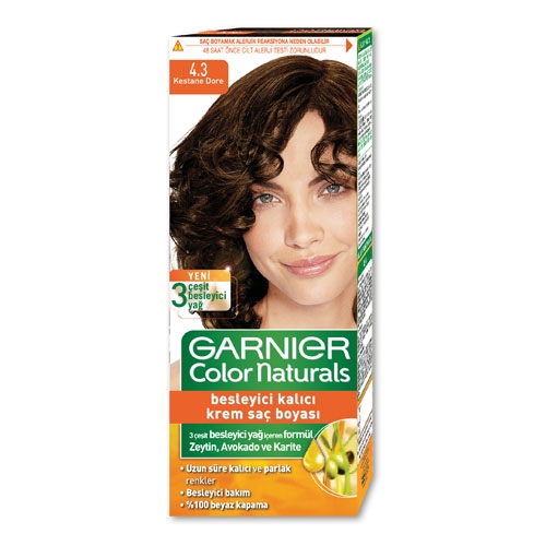 Garnier Color Naturals Kestane Dore Saç Boyası 4,3