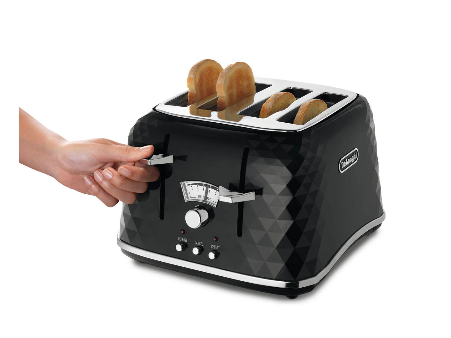 Delonghi CTJ4003.BK Brillante Ekmek Kızartma Makinesi