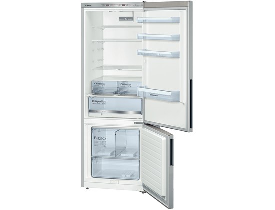 Bosch KGE58DL30N Çelik görünümlü Low Frost Kombi Buzdolabı A++