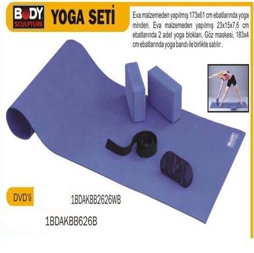 BODY SCULP BB626WB YOGA SETDVD