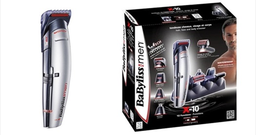 Babyliss E837E Komple Erkek Bakım Seti - Yüz, Saç, Vücut