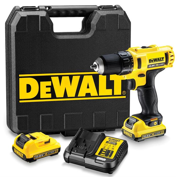 Dewalt DCD710D2 Şarjlı Matkap 10.8V LI-ION 1.3AH