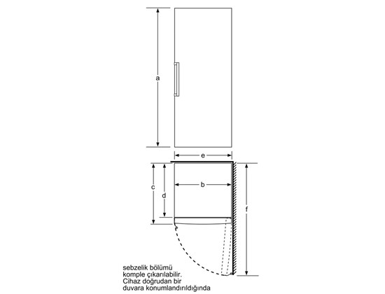 Bosch GSV29VW31N A++ Çekmeceli Derin Dondurucu