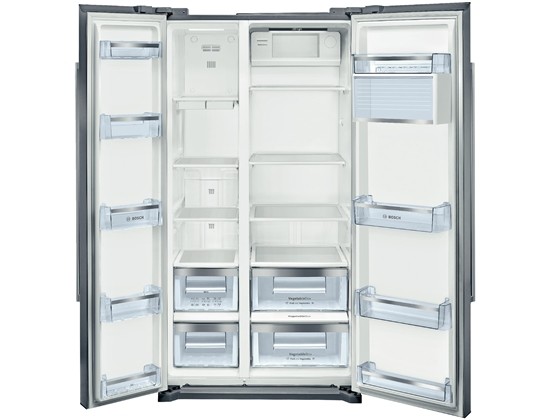 Bosch KAN90VI20N No-Frost, Gardırop Tipi Soğutucu Kolay Temizlenebilir Inox Dış Yüzey Kapılar