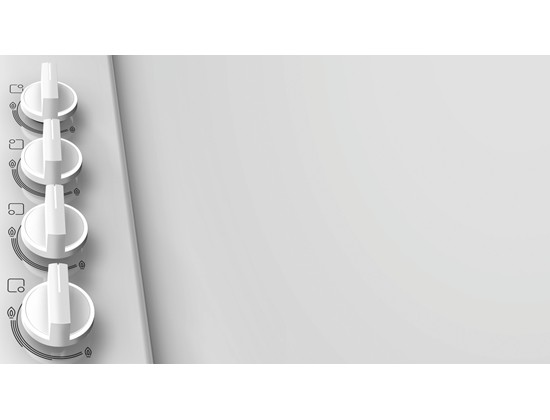 Bosch Serie | 2 PBP6C2B80L 60 cm Kendinden Kumandalı, Gazlı (LPG) Ankastre Ocak Beyaz