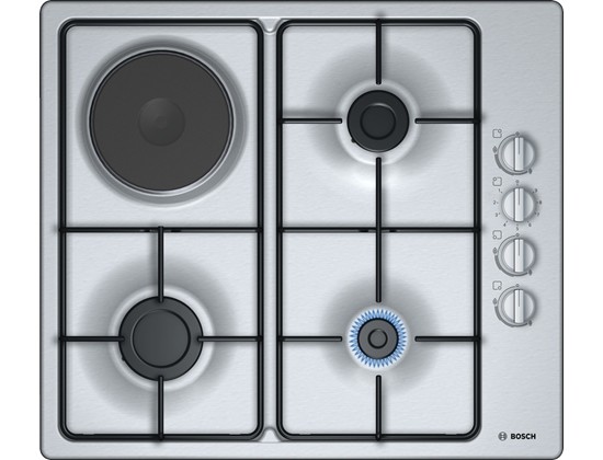 Bosch Serie | 2 PBY6C5B80O Paslanmaz Çelik 60 cm Karışık Ocak  Paslanmaz Çelik