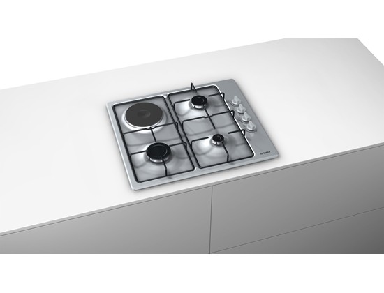 Bosch Serie | 2 PBY6C5B80O Paslanmaz Çelik 60 cm Karışık Ocak  Paslanmaz Çelik