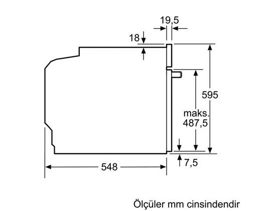 Bosch Serie | 8 Fırın HBG655NW1 Beyaz