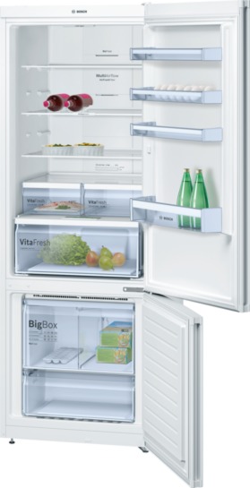 Bosch KGN56VW30N NoFrost, Kombi Buzdolabı Beyaz Dış Yüzey Kapılar A++