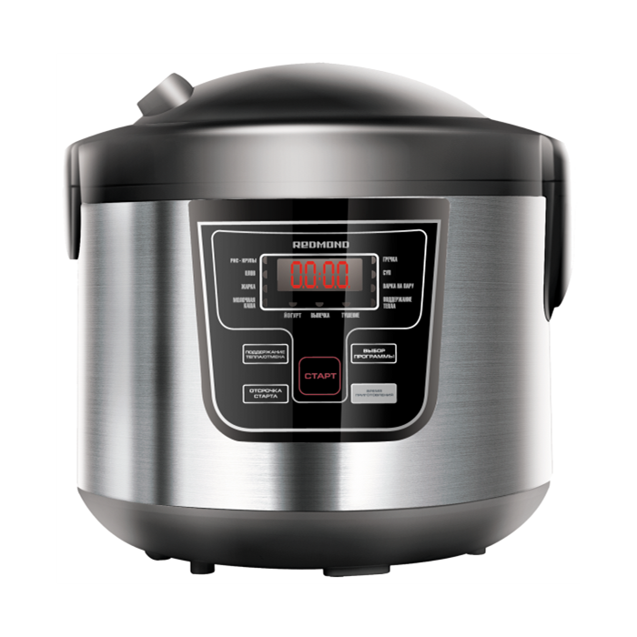 Redmond Multicooker RMC-M10 Metalik Siyah Çok Amaçlı Pişirici