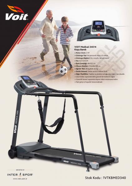Voit Medıcal 340 Eğimsiz Koşu Bandı 