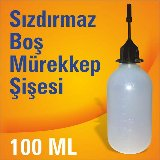 100 ML Sızdırmaz Mürekkep Şişesi - BOŞ