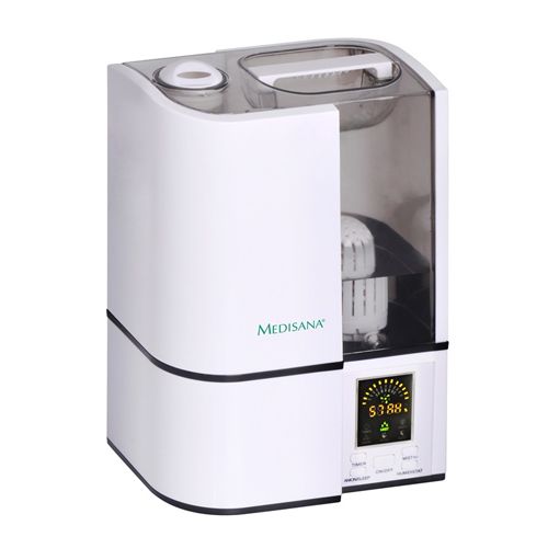 Medisana 48522 Uhw Plus Kireç Filtreli ve İyonizörlü, Nem Göstergeli Hava Nemlendirme Cihazı
