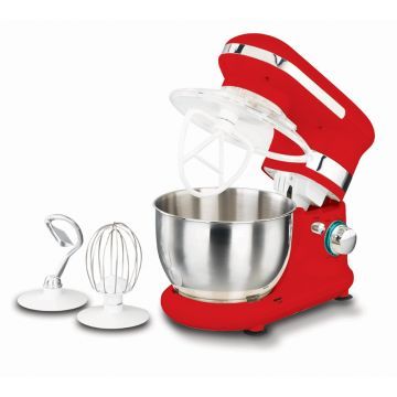 Korkmaz A482-01 Retro Standlı Taslı Mikser Kırmızı