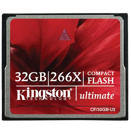 Kingston 32GB Ultimate Compact Flash 266x