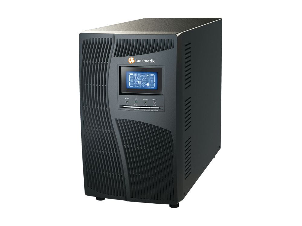 Tunçmatik Newtech Pro X9 Dsp 10 Kva 1/1  (20*12V 9Ah Yuasa) On-Line Ups Lcd