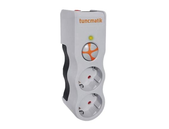 Tunçmatik Powersurge 2-Surge Protection Plug-525 Joule-White/ Yeni Model