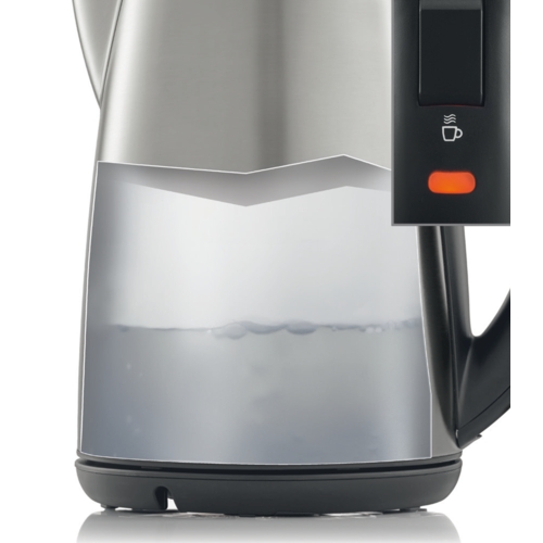 Bosch TTA5603 Çay Makinesi Cam Sürahi Paslanmaz Çelik/Siyah