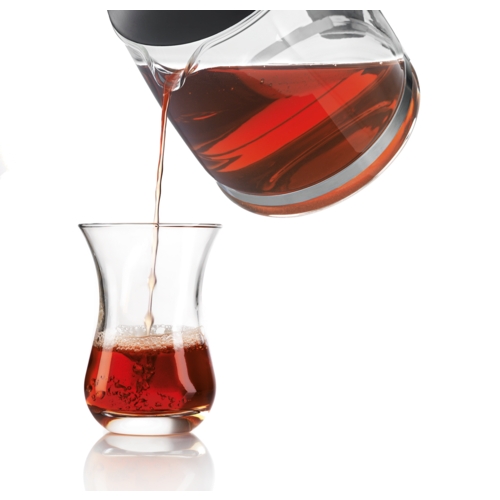 Bosch TTA5603 Çay Makinesi Cam Sürahi Paslanmaz Çelik/Siyah