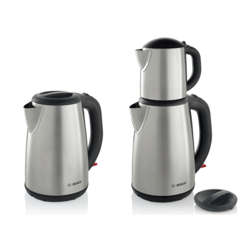 Bosch TTA5883 Çay Makinesi Paslanmaz Çelik/Siyah