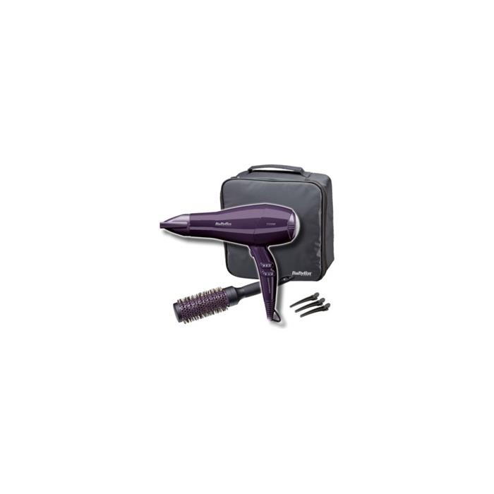 Babyliss D411PE 2200 W Profesyonel Saç Kurutma Makinesi ve Fırça Seti