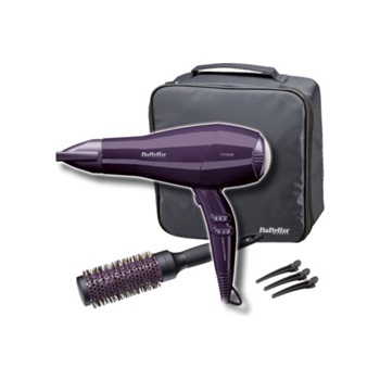 Babyliss D411PE 2200 W Profesyonel Saç Kurutma Makinesi ve Fırça Seti