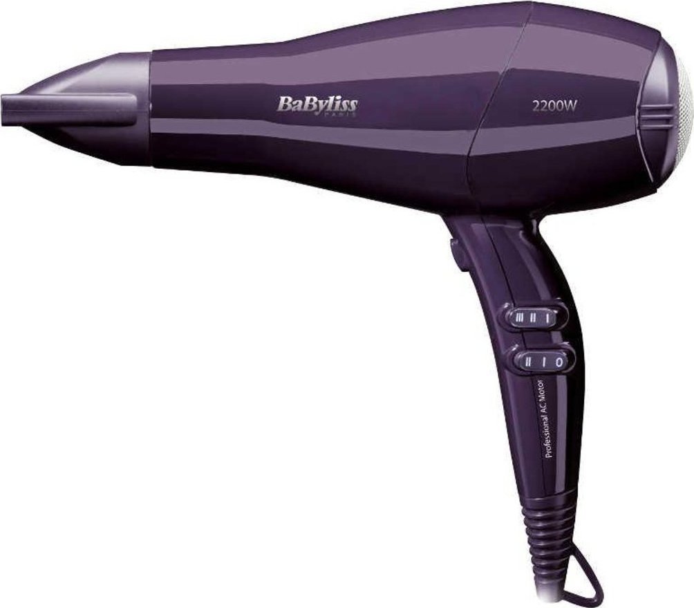Babyliss D411PE 2200 W Profesyonel Saç Kurutma Makinesi ve Fırça Seti