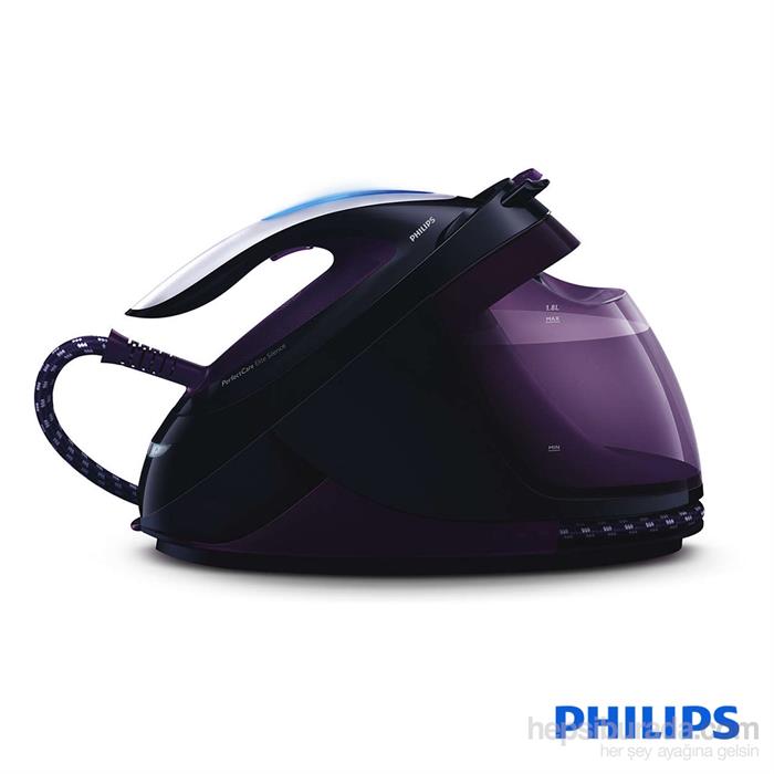 Philips Akıllı Elite GC9650/80 T-IonicGlide Tabanlı Sessiz 7.5 Bar Buhar Kazanlı Ütü