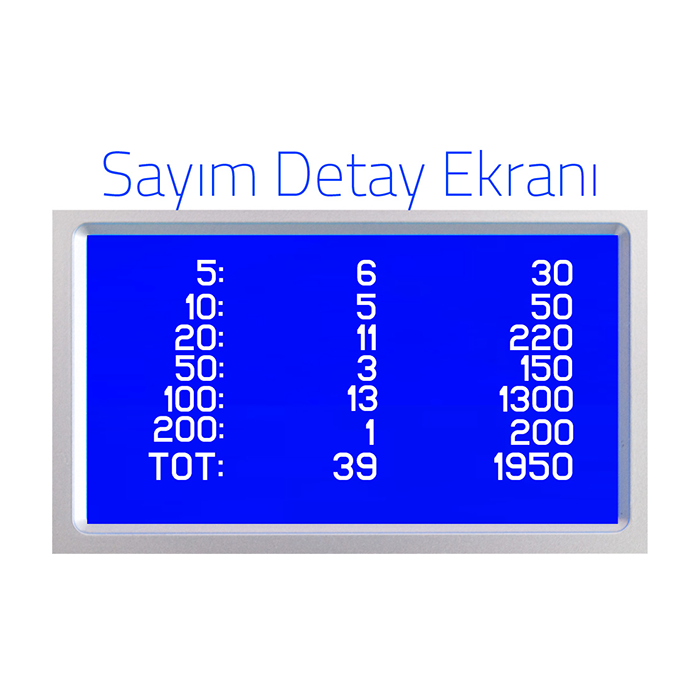 HTM Scan Line Para Sayma Makinesi