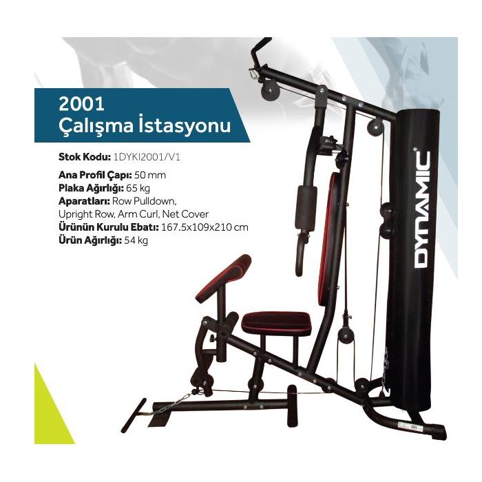 Dynamic 2001 Tek Kişilik Ağırlık İst. Versiyon 1