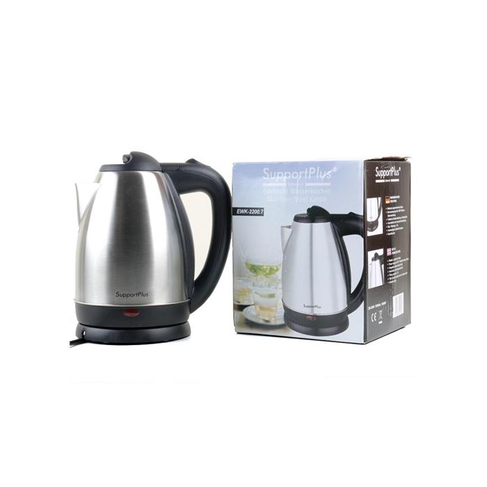 Support Plus 1.8 Lt Gizli Rezistanslı Çelik Kettle 