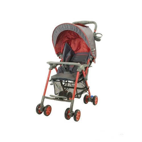 Crystal Baby CB-218 Elegance Baston Bebek Arabası Kırmızı