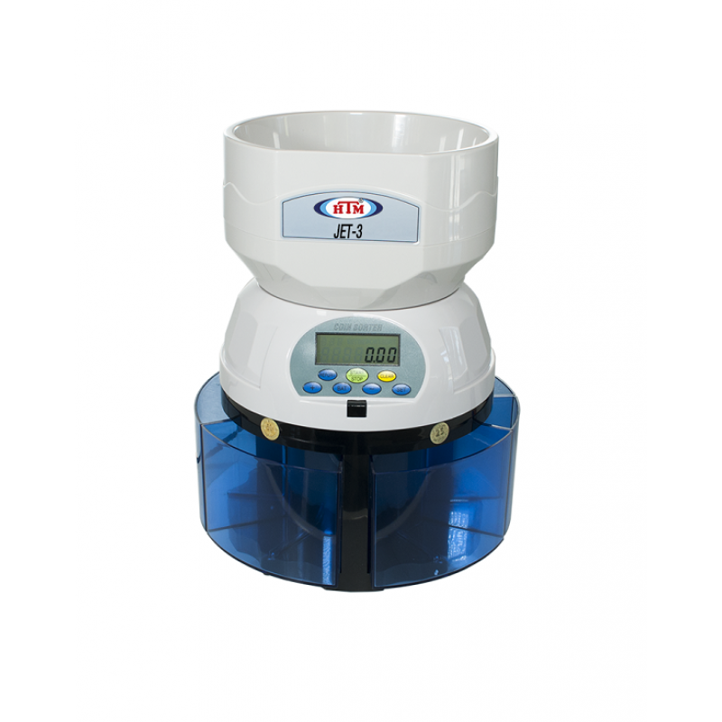 HTM Süper Jet 3 Demir Madeni Para Sayma ve Ayrıştırma Makinesi