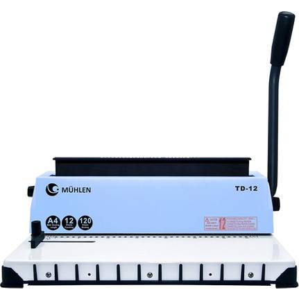 Mühlen TD-12 METAL SPİRAL CİLTLEME MAKİNESİ