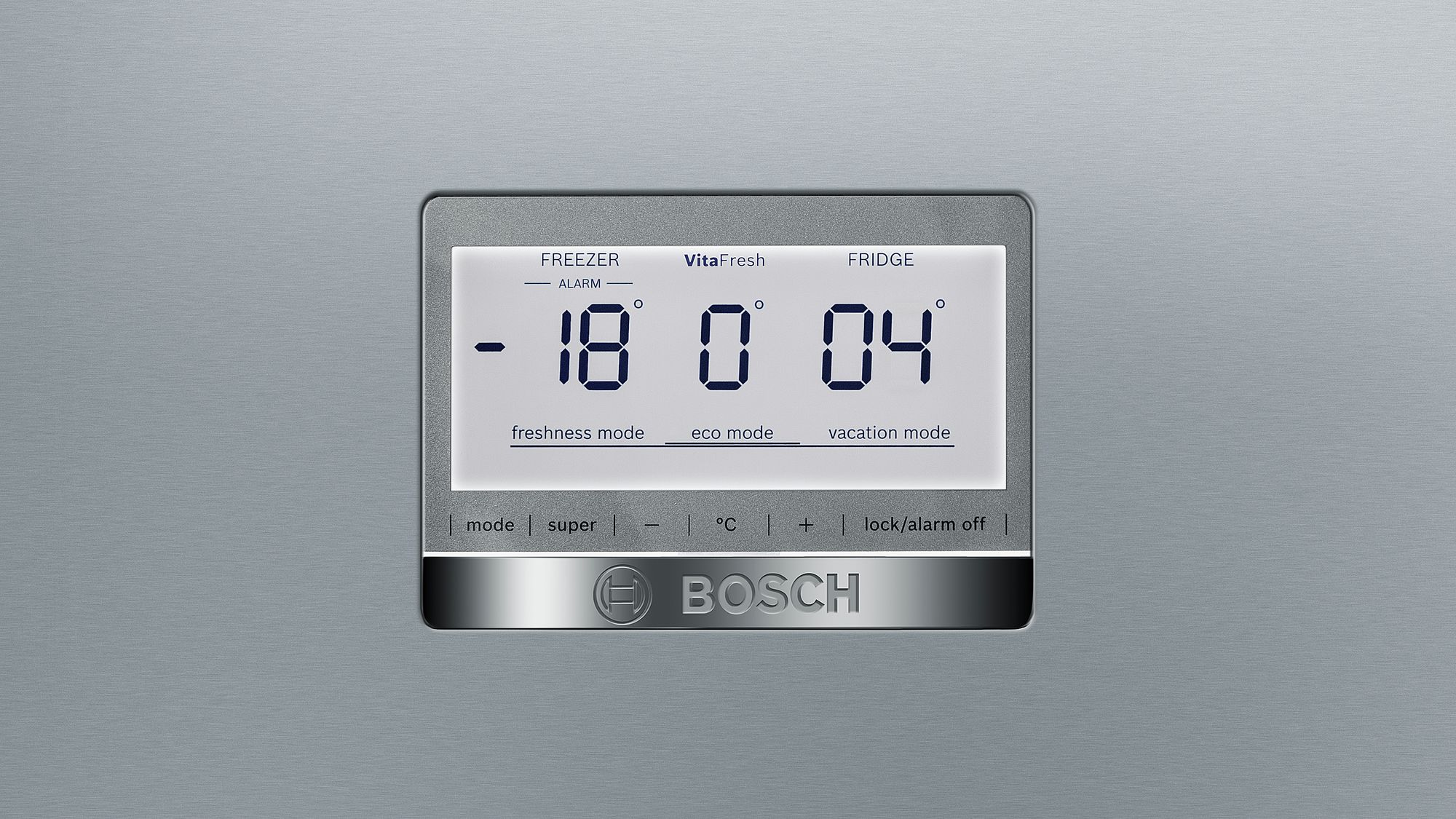 Bosch KGN56PI32N NoFrost, Kombi Buzdolabı Kolay Temizlenebilir Inox Dış Yüzey Kapılar