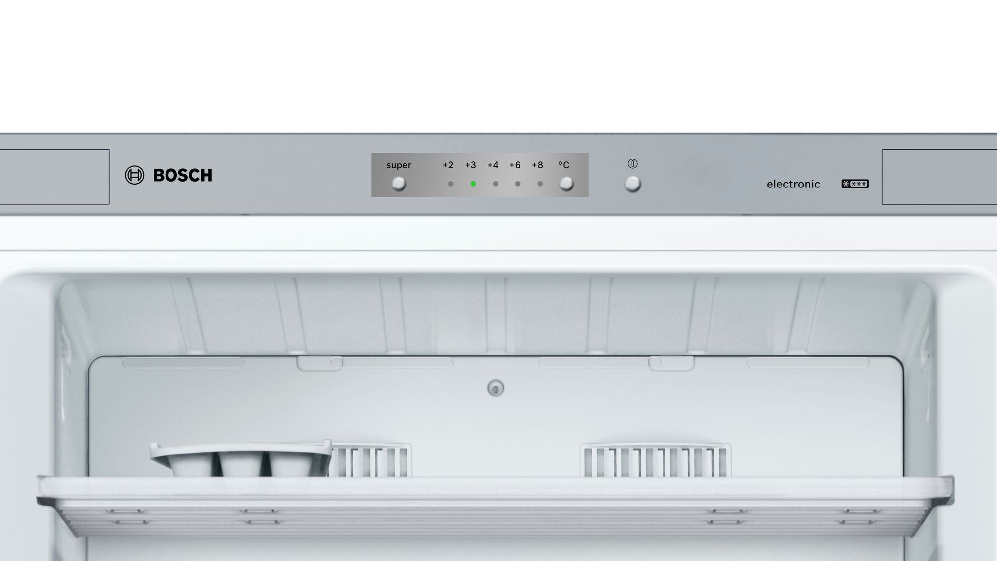 Bosch KDN53NL22N NoFrost, Üstten Donduruculu Çelik Görünümlü Dış Yüzey