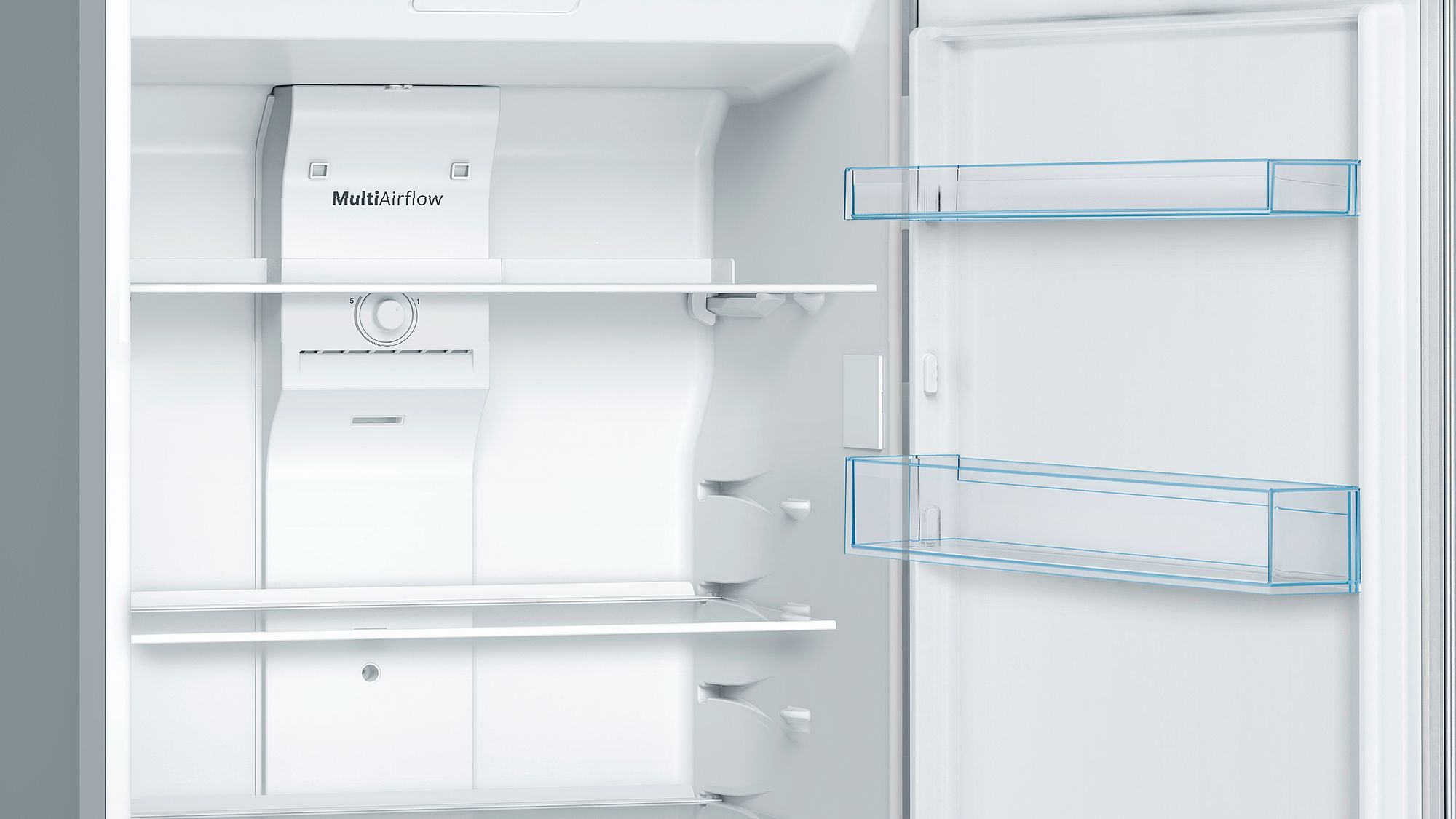 Bosch KDN53NL22N NoFrost, Üstten Donduruculu Çelik Görünümlü Dış Yüzey