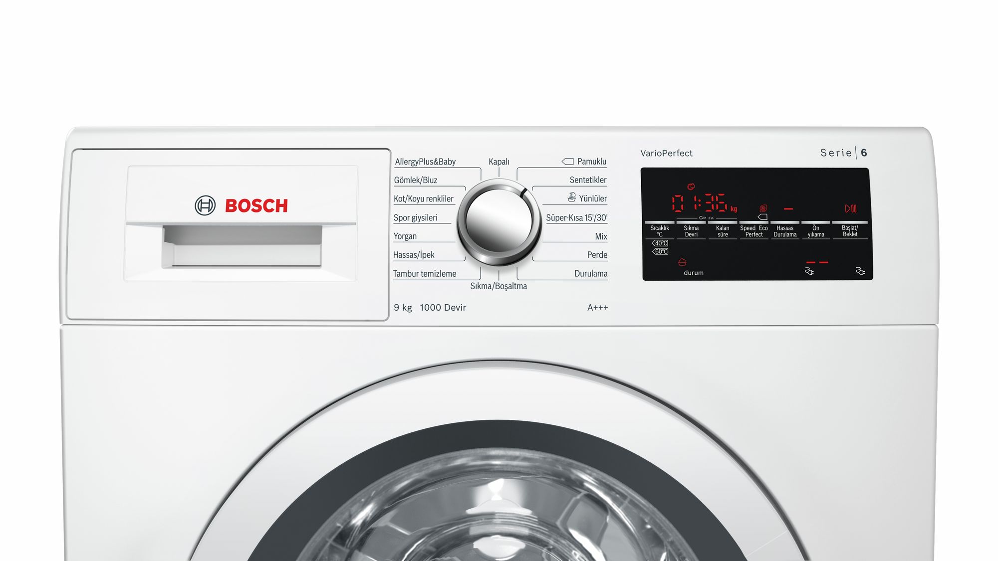Bosch WAT20480TR Çamaşır Makinesi 9 kg 1000 devir A+++