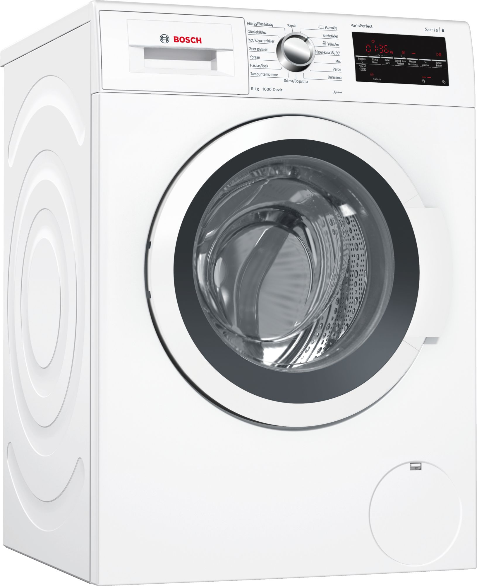 Bosch WAT20480TR Çamaşır Makinesi 9 kg 1000 devir A+++