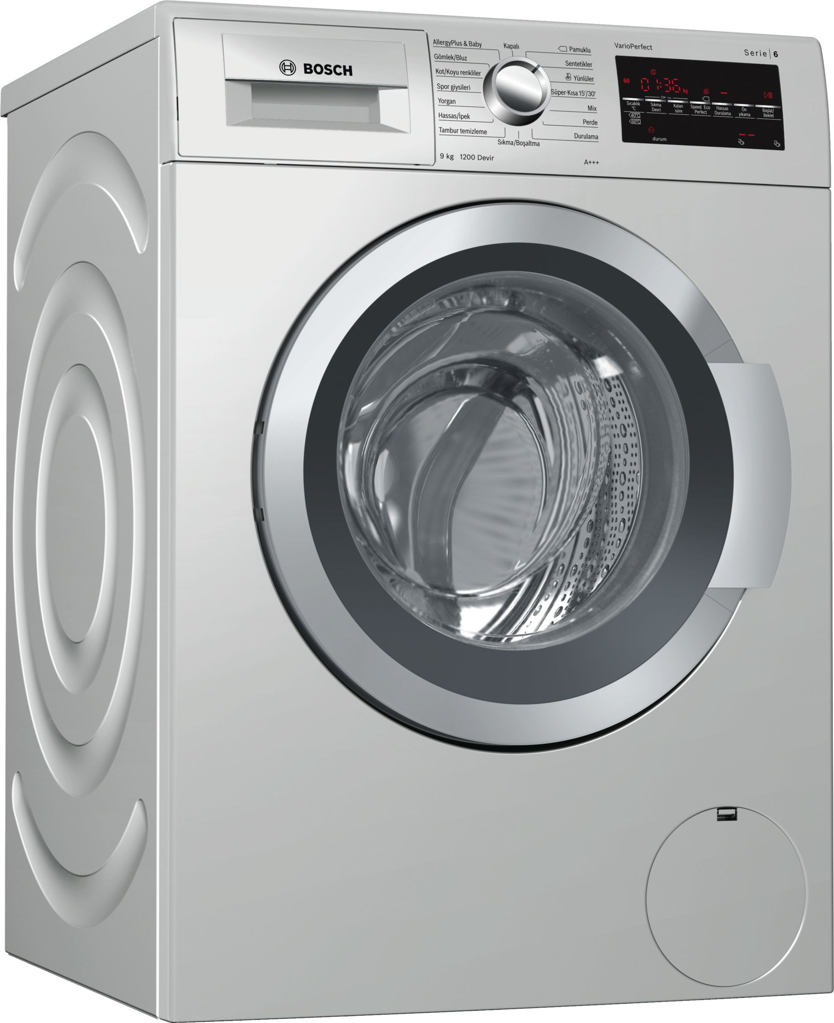 Bosch WAT2448STR Çamaşır Makinesi 9 kg 1200 devir A+++