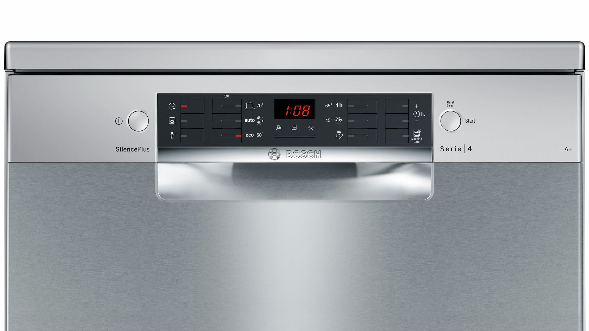 Bosch SMS46JI00T Bulaşık Makinesi 6 Program Inox