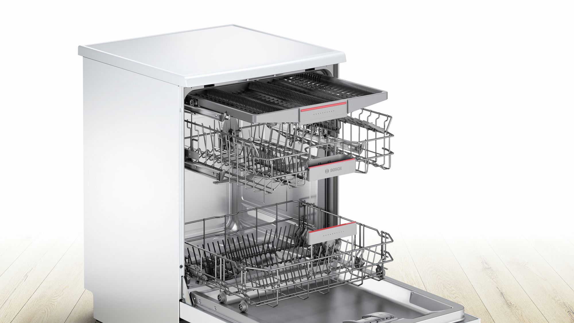 Bosch SMS45NW00T Bulaşık Makinesi 5 Program Beyaz A+